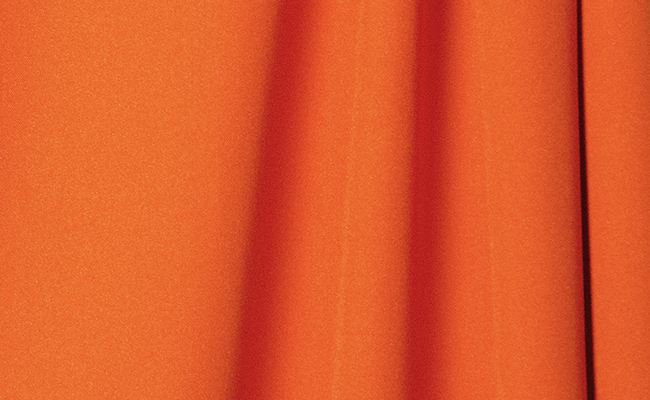 Tangerine Wrinkle Resistant Backdrop