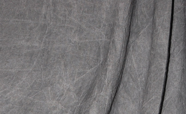 Light Gray Washed Muslin Backdrop